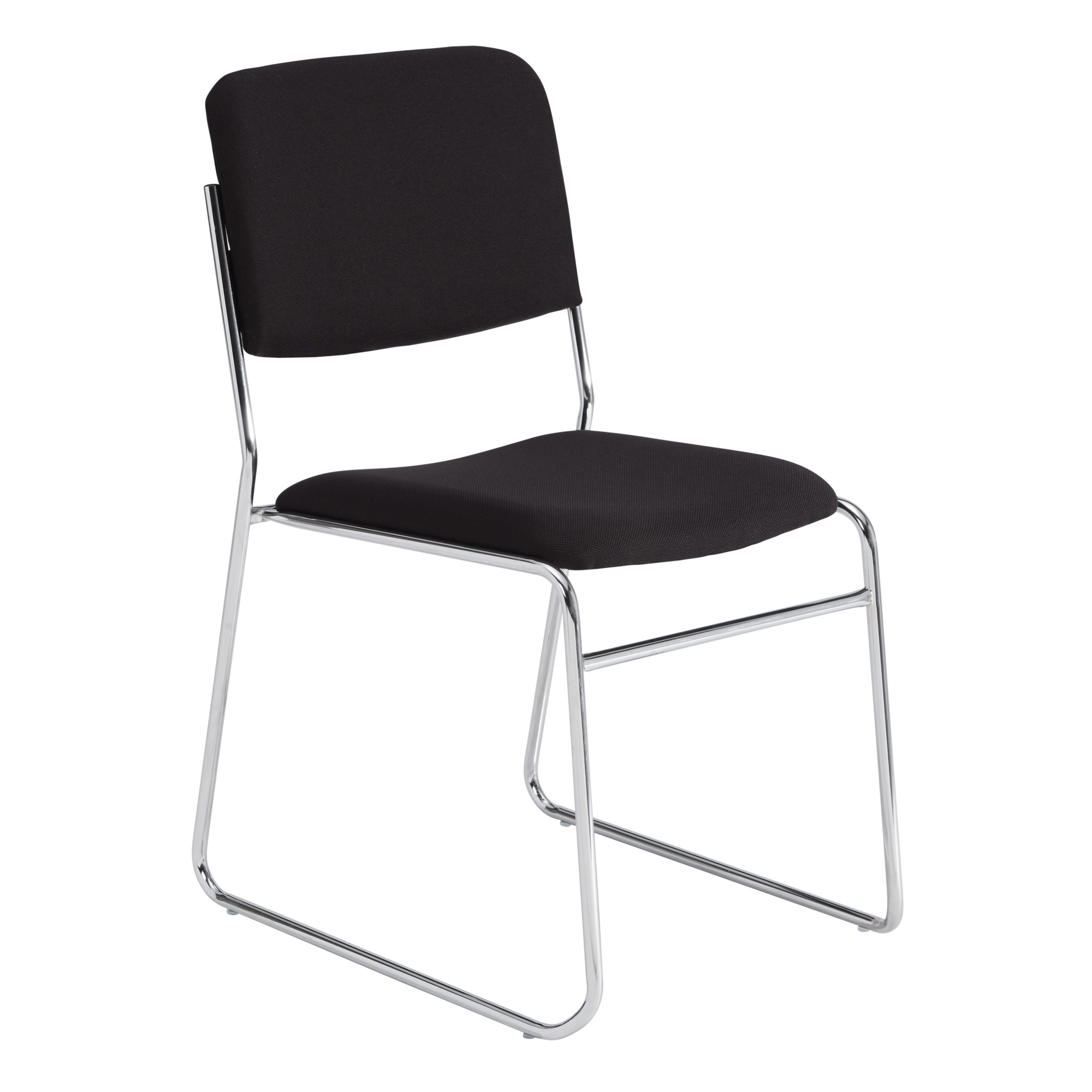 National Public Seating, 8600 Series Fabric Stack Chair, Primary Color Black, Included (qty.) 1, Seating Type Office Chair, Model# 8660